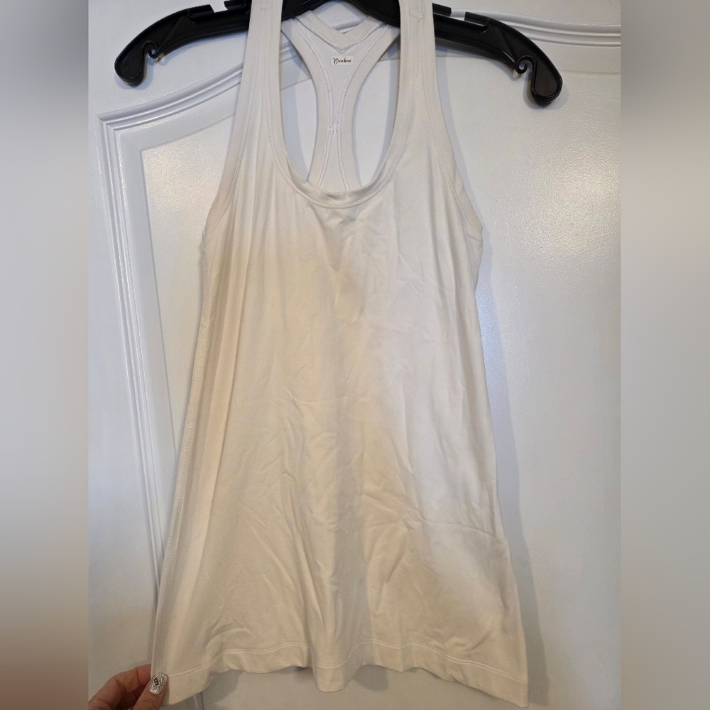 White Lululemon Tanks